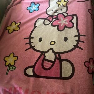 Pink Hello Kitty Blanket